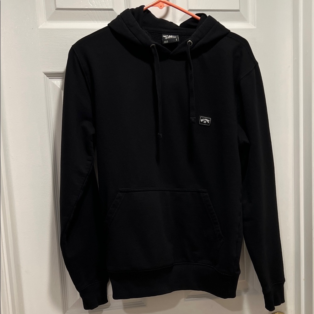 Billabong Classic Black Hoodie. EUC.